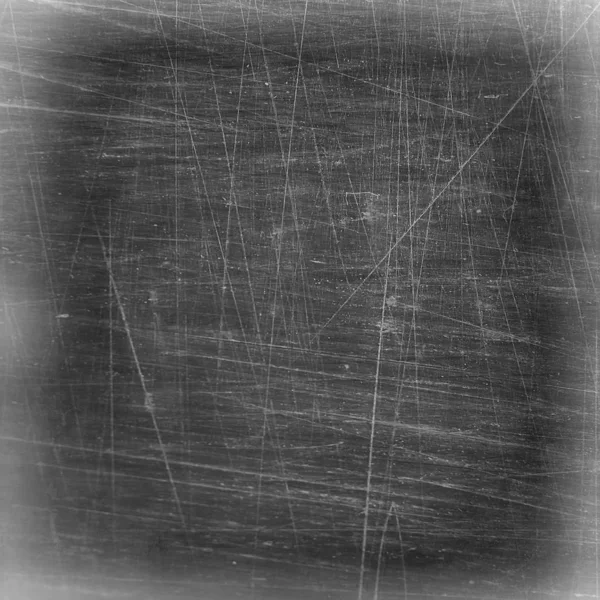Blank Square Gray Abstract Background Scratch Texture Damaged Wall Surface — Stock Photo, Image