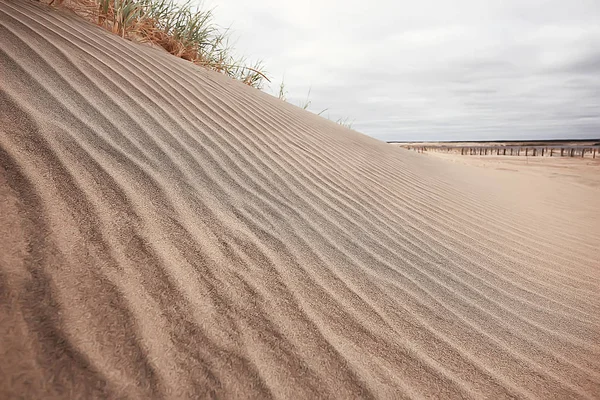 Désert Paysage Désert Sable Pas Peuple Paysage Dunes — Photo