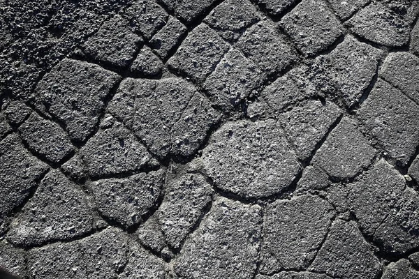 Asphalt Cracks Texture Abstract Background Cracks Asphalt Road — Stock Photo, Image