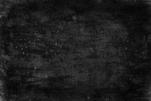 Negro Pared Vieja Agrietado Fondo Hormigón Abstracto Textura Negra Fondo — Foto de Stock