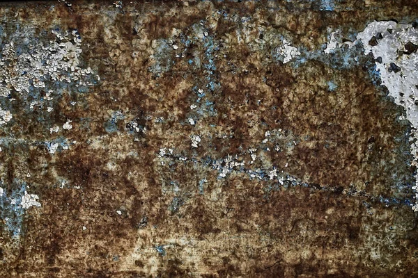 Rusty Iron Wall Achtergrond Abstract Oude Achtergrond Ijzeren Textuur — Stockfoto