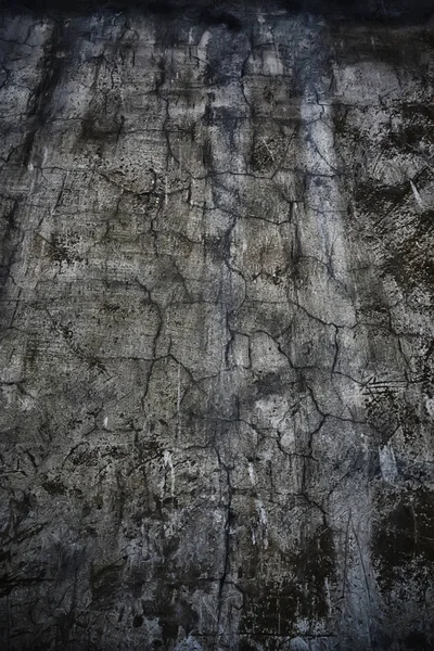 Стара Сіра Стіна Абстрактний Вінтажний Сірий Фон Текстура Старого Бетону — стокове фото