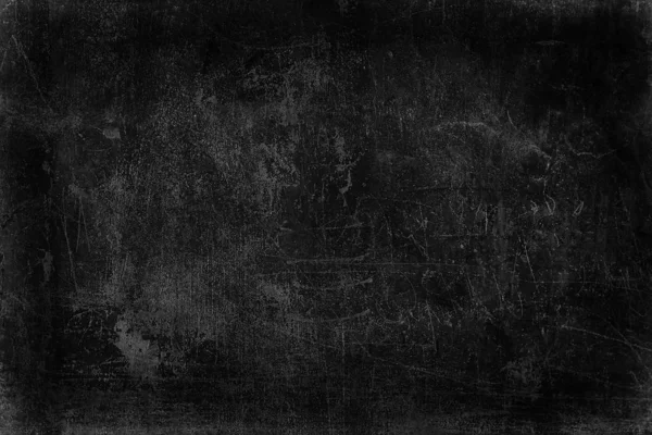 Negro Pared Vieja Agrietado Fondo Hormigón Abstracto Textura Negra Fondo — Foto de Stock