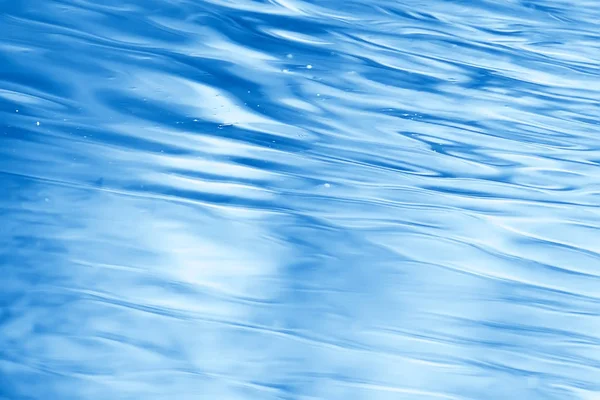 Koncepció Kék Absztrakt Háttér Víz Óceán Hullámok Víz Tükrözi Hullámai — Stock Fotó
