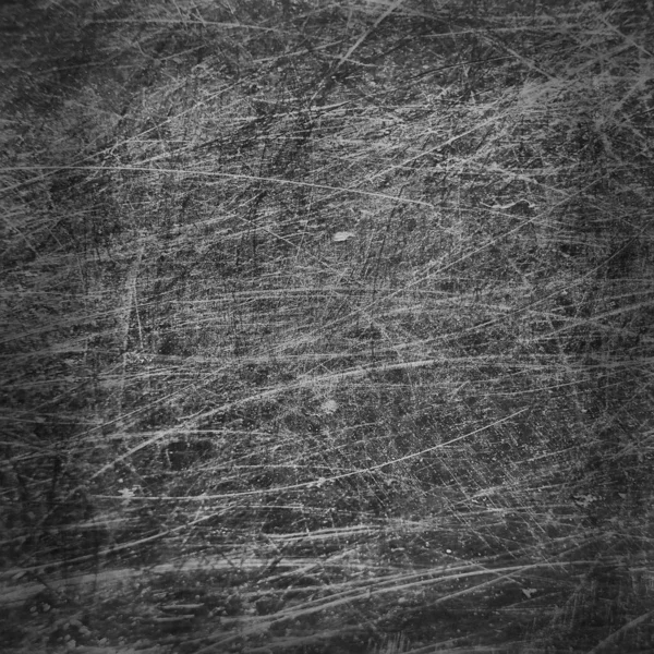 Blank Square Gray Abstract Background Scratch Texture Damaged Wall Surface — Stock Photo, Image