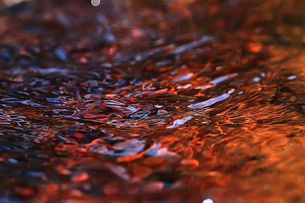 Ondas Abstractas Fondo Agua Corriente Marrón Textura Del Agua Color — Foto de Stock