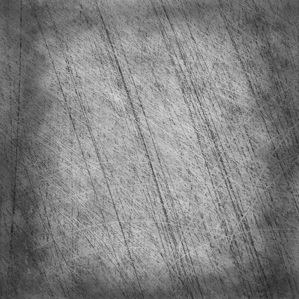 Blank Kvadrat Grå Abstrakt Bakgrund Scratch Textur Skadad Väggyta — Stockfoto