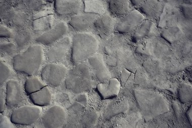 eski taş kaldırım arka plan / soyut kaldırım, büyük parke taşları, eski yol dokusu