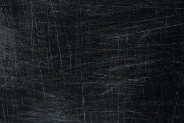 çizik siyah arka plan kaplama / soyut siyah koyu arka plan, kırık çatlaklar ve bindirme için çizikler