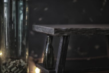 konsept alkol cam / güzel cam, şarap restoran tatma yaşlı şarap