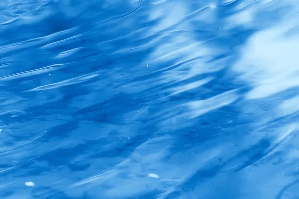Konzept Blauer Abstrakter Hintergrund Wasser Ozean Seewellen Auf Wasser Reflexion — Stockfoto