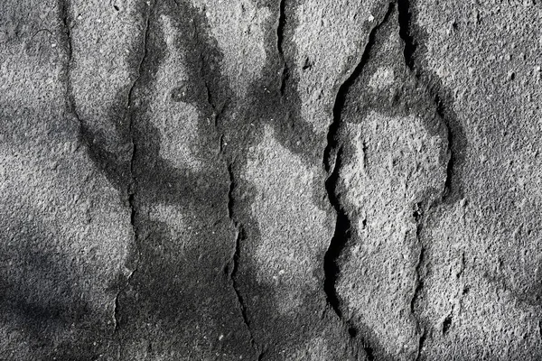 Asfalt Texturové Trhlinách Abstraktní Pozadí Asfaltové Silnici — Stock fotografie