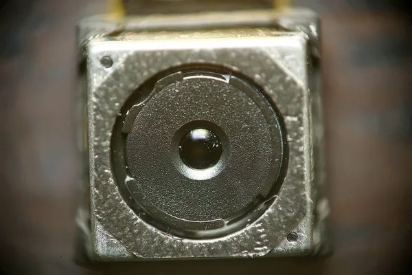 Mini Spionagekamera Kleine Videokamera Mini Sicherheitskonzept — Stockfoto