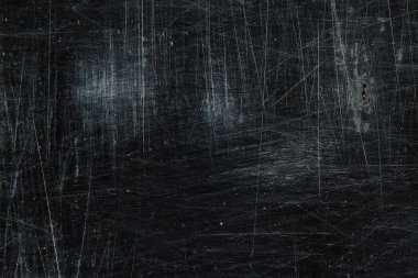 çizik siyah arka plan kaplama / soyut siyah koyu arka plan, kırık çatlaklar ve bindirme için çizikler