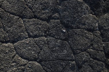 asfalt yolda çatlaklar doku / soyut arka plan çatlakları asfalt asfalt