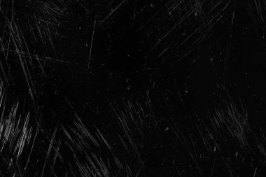 scratch black background overlay / abstract black dark background, broken cracks and scratches for overlay clipart