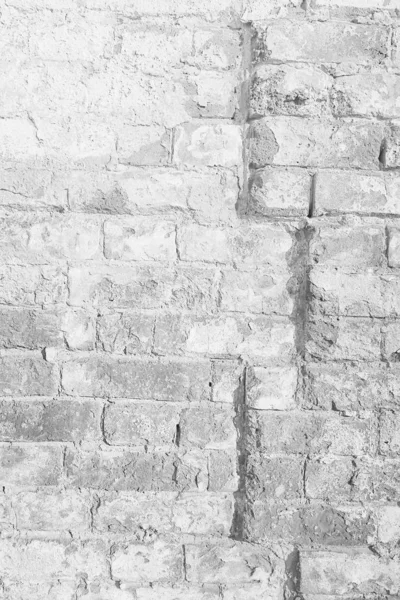 White Brick Wall Texture White Abstract Background Vintage Brick Wall — 스톡 사진