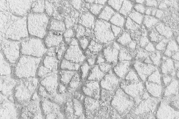 Crack Ground White Background Abstract White Vintage Background Broken Texture — Stock Photo, Image