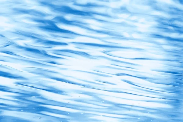 概念青い抽象的な背景水 水上の湖の波 川の波紋の反射 — ストック写真