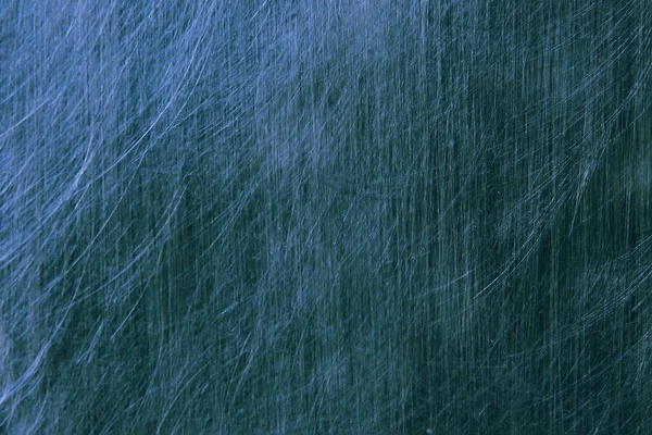Metalen Krassen Blauwe Achtergrond Abstract Leeg Leeg Frame Krassen Metaal — Stockfoto