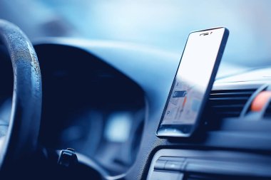 Araç / gösterge paneli içinde Aletleri ayrıntıları, araç iç elemanları