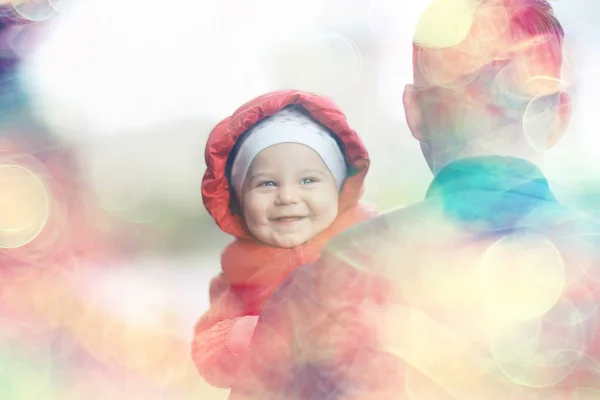 Chłopiec Uśmiechnięty Dziecko Portret Małego Dziecka Chłopak Syn Wesoły Zdrowie — Zdjęcie stockowe
