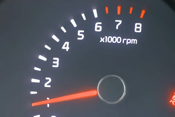 Instruments Details Car Dashboard Car Interior Elements — Stock Photo, Image