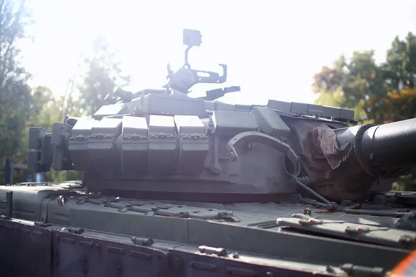 Russische Tank Militair Materieel Militarisme Concept Gun Defense Agressie — Stockfoto