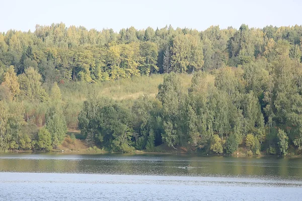 Forêt Automne Nord Paysage Dans Forêt Automne Nord Vue Sur — Photo