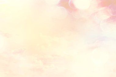 Klasik renkli gökyüzü arkaplanı, soyut sanat bulutları