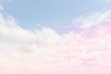 bulutlar suluboya renkler, pembe bulutlar arka plan gökyüzü, atmosfer hava özgürlüğü