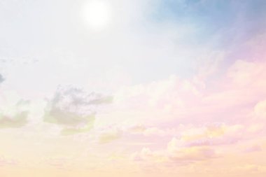 bulutlar suluboya renkler, pembe bulutlar arka plan gökyüzü, atmosfer hava özgürlüğü