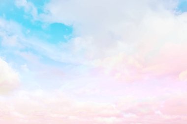 bulutlar suluboya renkler, pembe bulutlar arka plan gökyüzü, atmosfer hava özgürlüğü