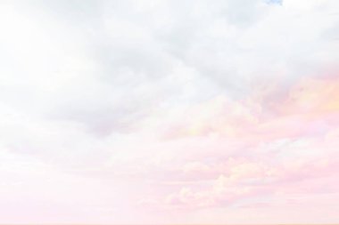 bulutlar suluboya renkler, pembe bulutlar arka plan gökyüzü, atmosfer hava özgürlüğü