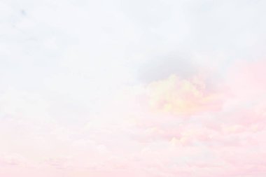 bulutlar suluboya renkler, pembe bulutlar arka plan gökyüzü, atmosfer hava özgürlüğü