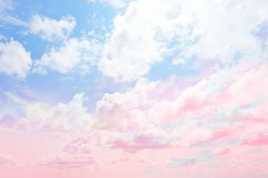 bulutlar suluboya renkler, pembe bulutlar arka plan gökyüzü, atmosfer hava özgürlüğü