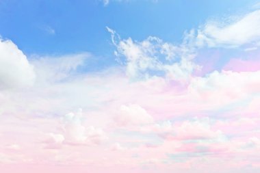 bulutlar suluboya renkler, pembe bulutlar arka plan gökyüzü, atmosfer hava özgürlüğü