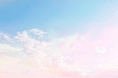 bulutlar suluboya renkler, pembe bulutlar arka plan gökyüzü, atmosfer hava özgürlüğü