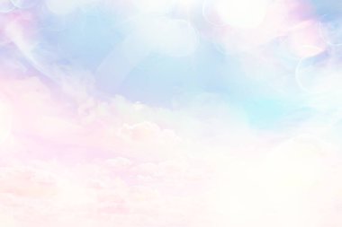 bulutlar suluboya renkler, pembe bulutlar arka plan gökyüzü, atmosfer hava özgürlüğü