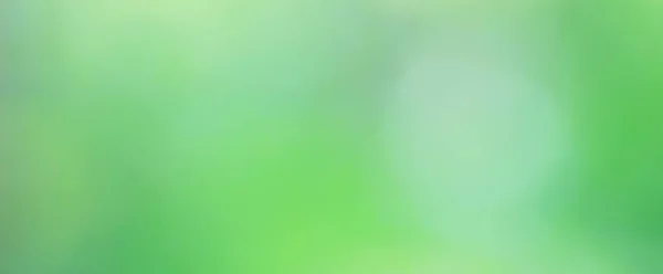 Grüner Hintergrund Panoramablick Lange Verschwommene Steigung Grüner Sommer Abstrakt — Stockfoto