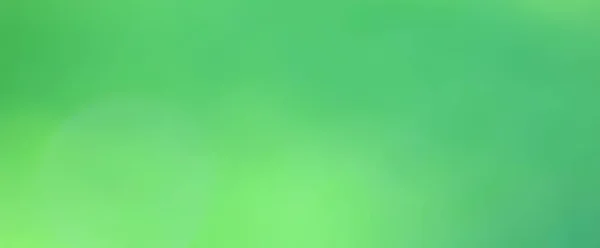 Green Background Panoramic View Long Blurred Gradient Green Summer Abstract — Stock Photo, Image