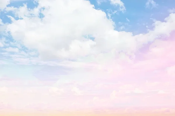 Wolken Aquarell Tönung Rosa Wolken Gefälle Hintergrund Himmel Atmosphäre Luft — Stockfoto