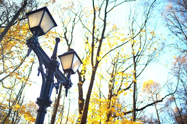 Parque Otoño Paisaje Fondo Ciudad Vista Abstracta Otoño — Foto de Stock