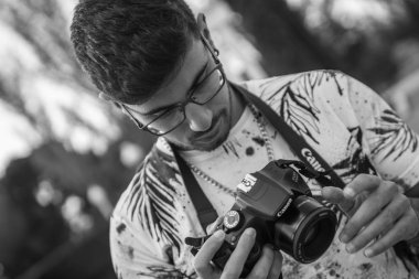 fotoğraf çekmek bir çocuk