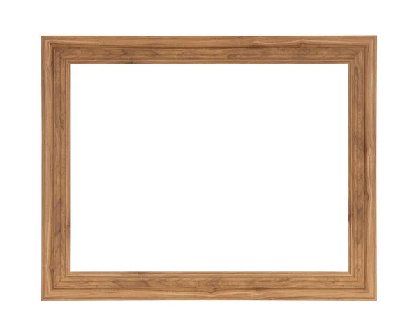 Classic Frame Isolated Empty White Background — Stock Photo, Image