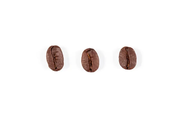 Coffee beans isolated on white background. — Stock Photo, Image