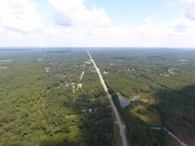 Big Creek göl Semmes, Alabama havadan görünümü 