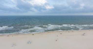 Aerial view of Orange Beach, Alabama  clipart