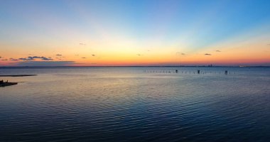 Daphne, Alabama cep Koyu'ndaki günbatımı 