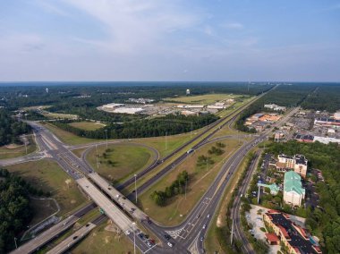 Daphne, Alabama havadan görünümü mobil Koyu'nun Doğu kıyısında 